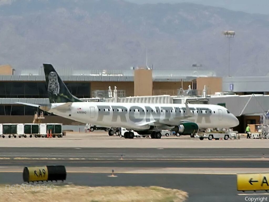 Frontier Airlines (Republic) Embraer ERJ-190AR (ERJ-190-100IGW) (N169HQ) | Photo 60380