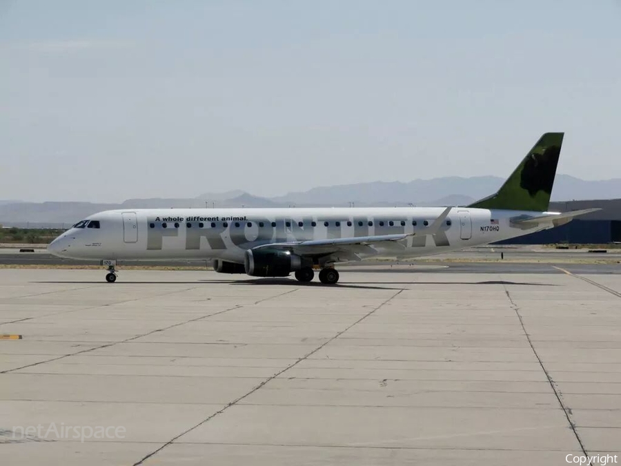 Frontier Airlines (Republic) Embraer ERJ-190AR (ERJ-190-100IGW) (N170HQ) | Photo 60379