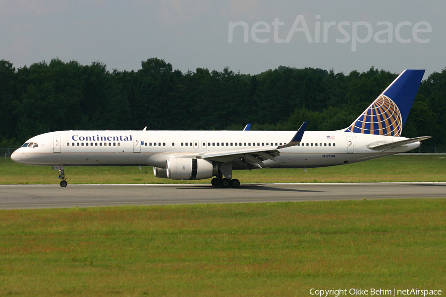 Continental Airlines Boeing 757-224 (N17104) | Photo 72665