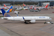 United Airlines Boeing 757-224 (N17105) at  Manchester - International (Ringway), United Kingdom