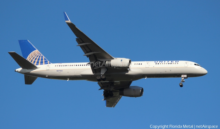 United Airlines Boeing 757-224 (N17105) | Photo 378453