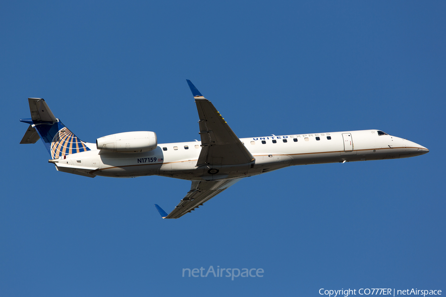 United Express (ExpressJet Airlines) Embraer ERJ-145XR (N17159) | Photo 124264