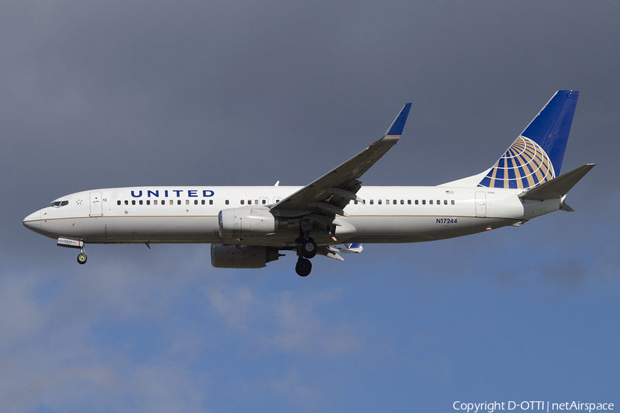 United Airlines Boeing 737-824 (N17244) | Photo 386538