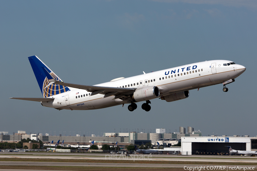 United Airlines Boeing 737-824 (N17244) | Photo 104708