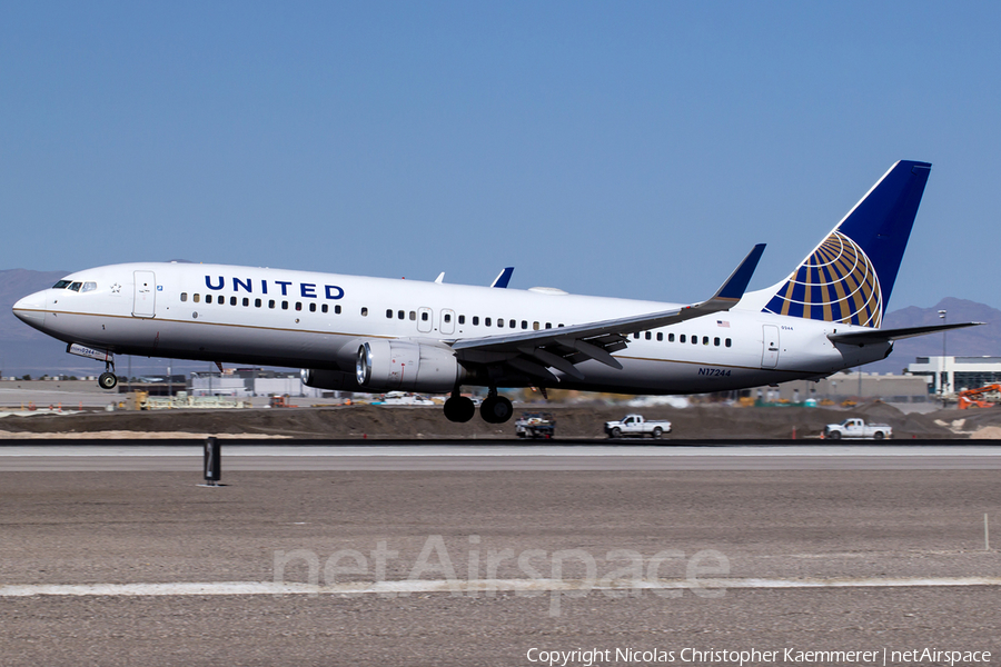 United Airlines Boeing 737-824 (N17244) | Photo 127211