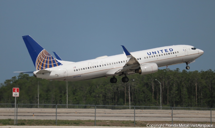 United Airlines Boeing 737-824 (N17244) | Photo 378461