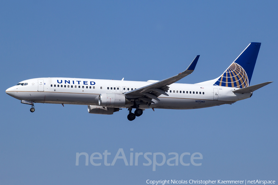 United Airlines Boeing 737-824 (N17245) | Photo 161256