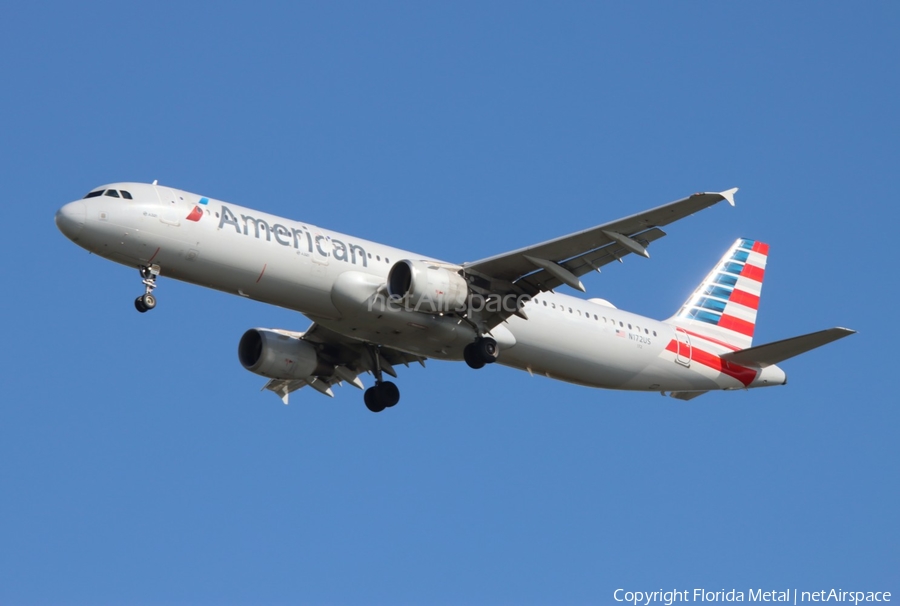 American Airlines Airbus A321-211 (N172US) | Photo 609558