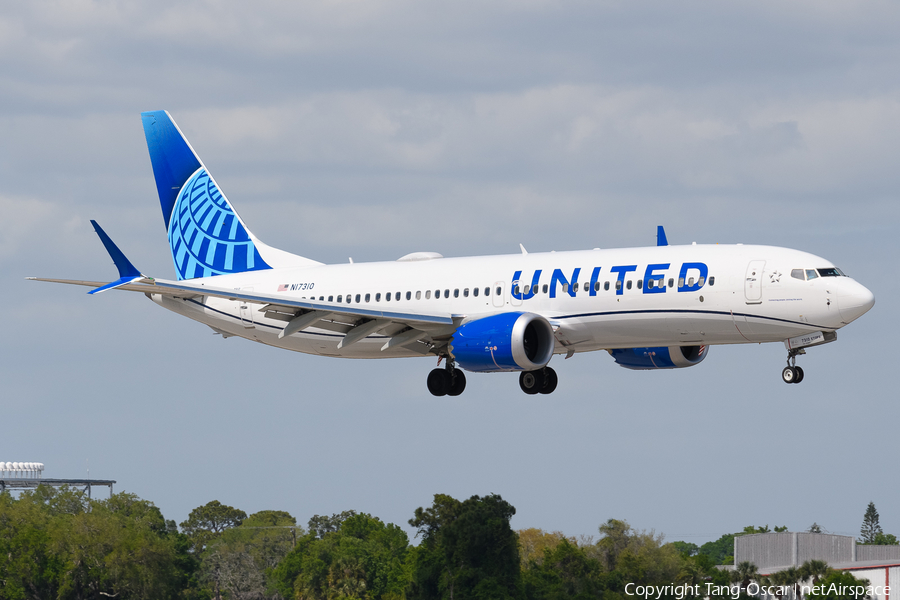 United Airlines Boeing 737-8 MAX (N17310) | Photo 636813
