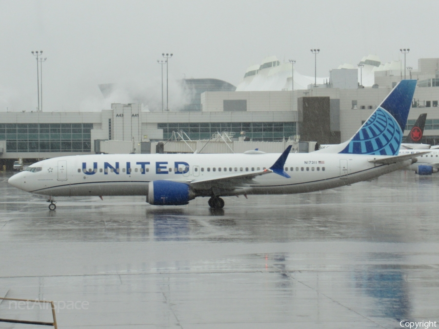 United Airlines Boeing 737-8 MAX (N17311) | Photo 624621