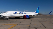 United Airlines Boeing 737 MAX 8 (N17321) at  Victorville - Southern California Logistics, United States