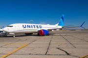 United Airlines Boeing 737 MAX 8 (N17321) at  Victorville - Southern California Logistics, United States