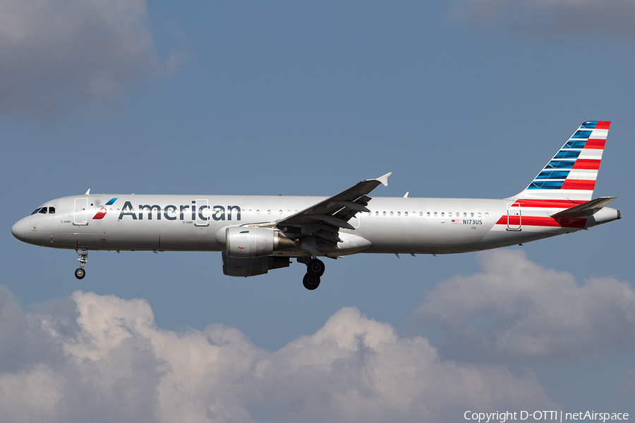 American Airlines Airbus A321-211 (N173US) | Photo 143975
