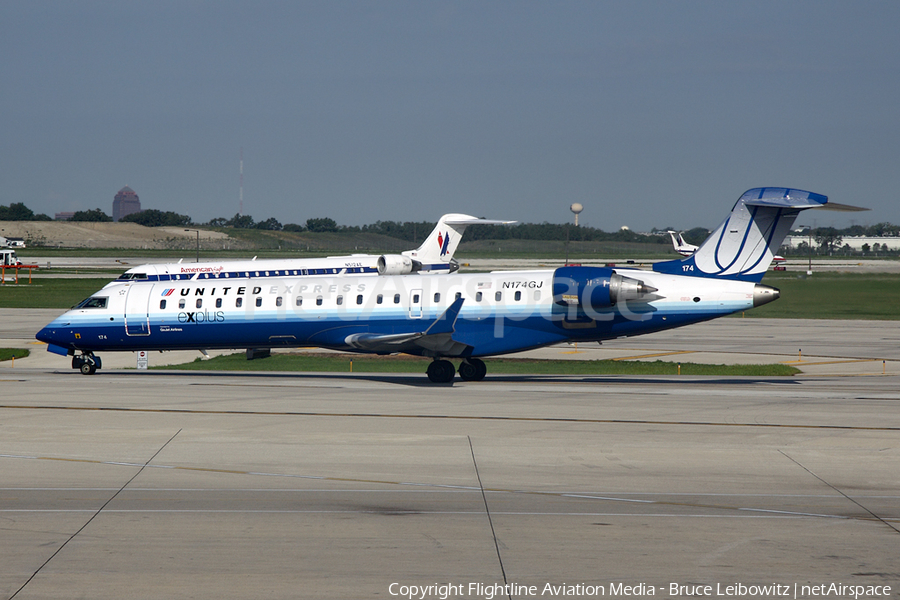 United Express (GoJet Airlines) Bombardier CRJ-702 (N174GJ) | Photo 150398