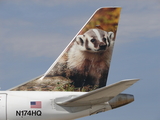 Frontier Airlines Embraer ERJ-190AR (ERJ-190-100IGW) (N174HQ) at  Madison - Dane County Regional, United States