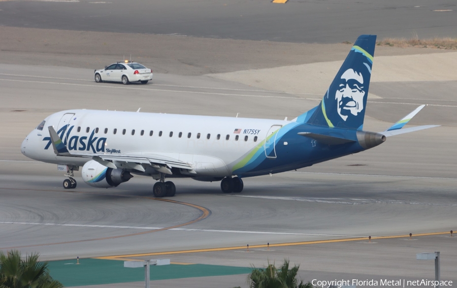 Alaska Airlines (Skywest) Embraer ERJ-175LR (ERJ-170-200LR) (N175SY) | Photo 609572
