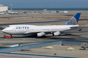 United Airlines Boeing 747-422 (N175UA) at  San Francisco - International, United States