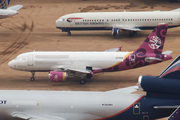 Hunnu Air Airbus A319-112 (N176AG) at  Victorville - Southern California Logistics, United States