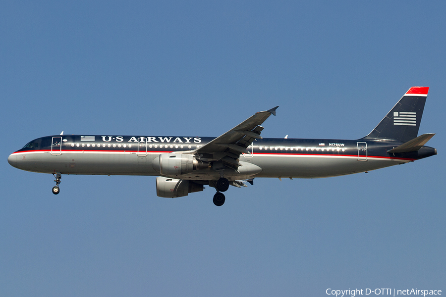 US Airways Airbus A321-211 (N176UW) | Photo 181689