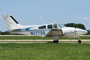 (Private) Beech Baron 95-E55 (N17732) at  Oshkosh - Wittman Regional, United States