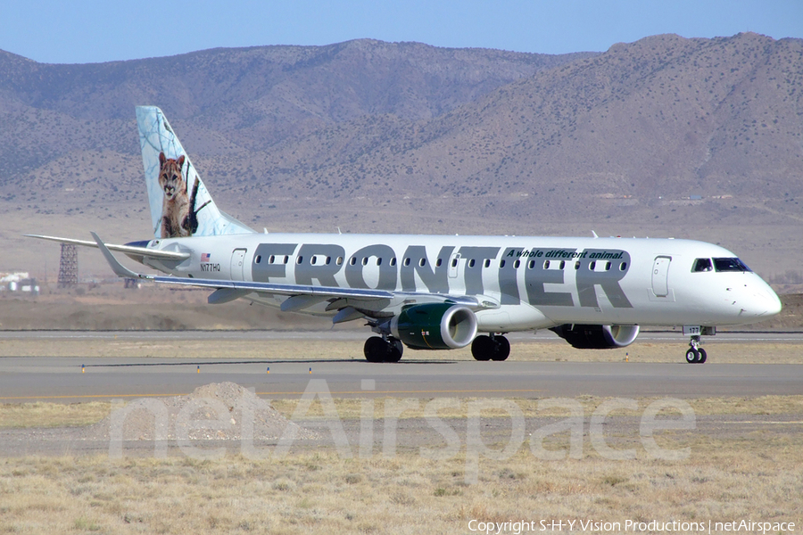 Frontier Airlines (Republic) Embraer ERJ-190AR (ERJ-190-100IGW) (N177HQ) | Photo 5842