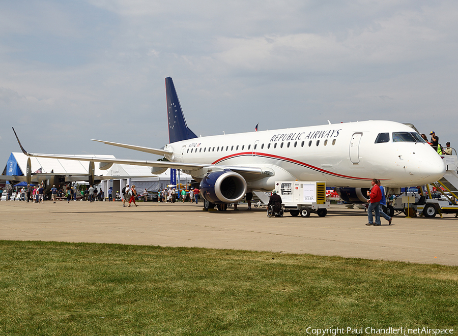 Republic Airlines Embraer ERJ-190AR (ERJ-190-100IGW) (N177HQ) | Photo 54616