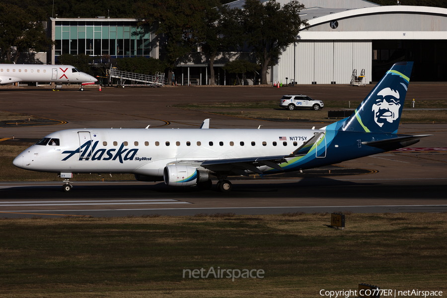 Alaska Airlines (Skywest) Embraer ERJ-175LR (ERJ-170-200LR) (N177SY) | Photo 506204