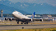 United Airlines Boeing 747-422 (N177UA) at  Anchorage - Ted Stevens International, United States