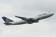 United Airlines Boeing 747-422 (N177UA) at  Frankfurt am Main, Germany