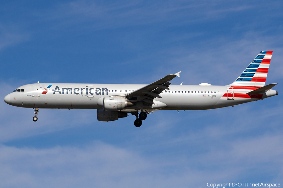 American Airlines Airbus A321-211 (N177US) | Photo 566293