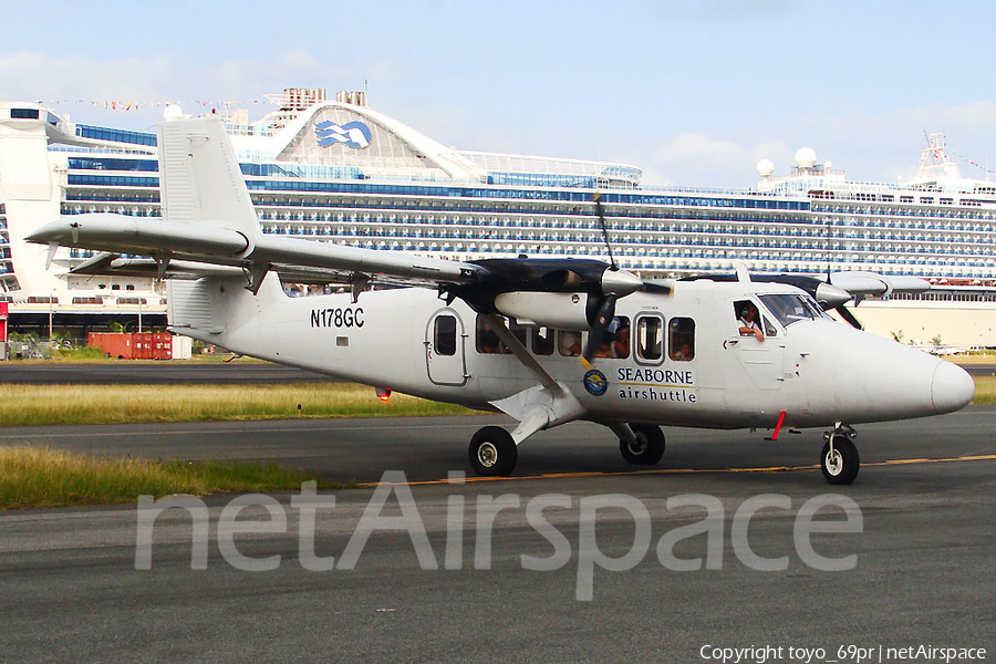 Seaborne Airlines de Havilland Canada DHC-6-300 Twin Otter (N178GC) | Photo 69646