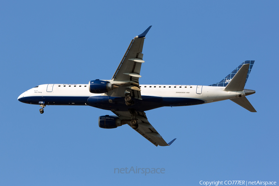 JetBlue Airways Embraer ERJ-190AR (ERJ-190-100IGW) (N178JB) | Photo 28096