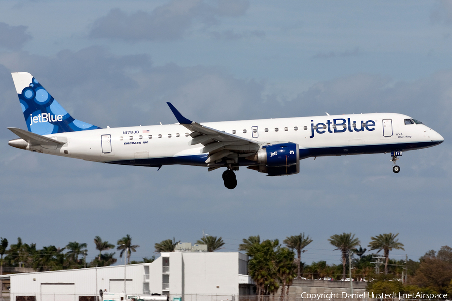 JetBlue Airways Embraer ERJ-190AR (ERJ-190-100IGW) (N178JB) | Photo 517222