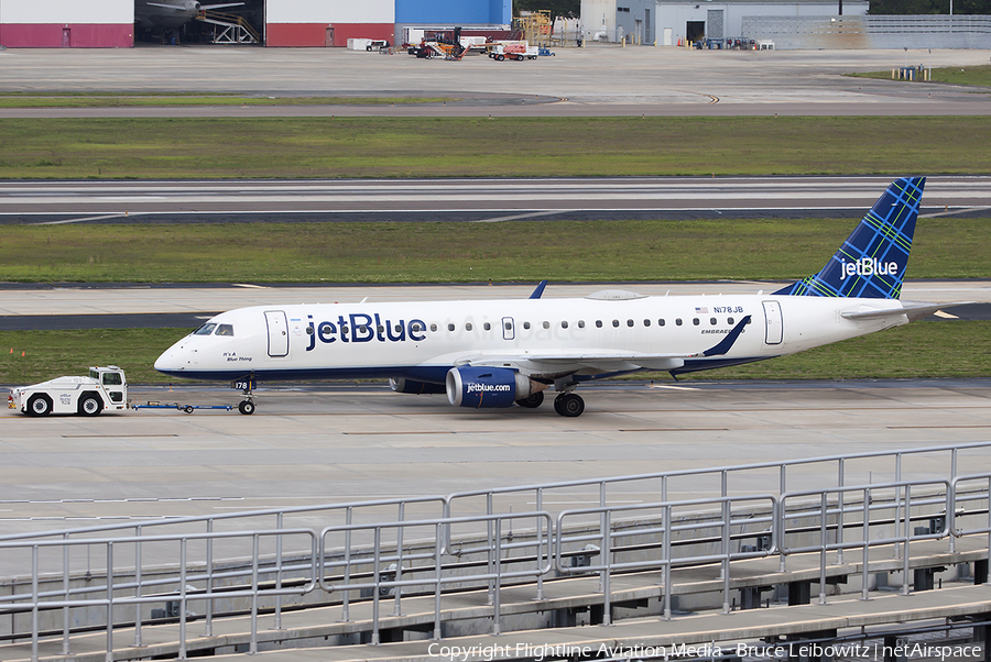 JetBlue Airways Embraer ERJ-190AR (ERJ-190-100IGW) (N178JB) | Photo 447077