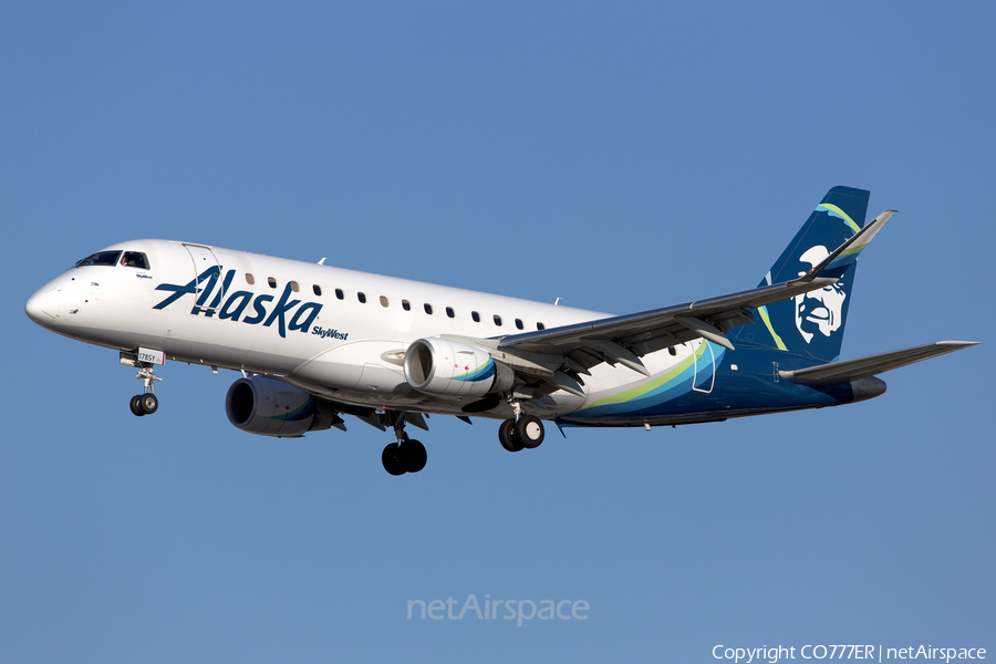 Alaska Airlines (Skywest) Embraer ERJ-175LR (ERJ-170-200LR) (N178SY) | Photo 230970