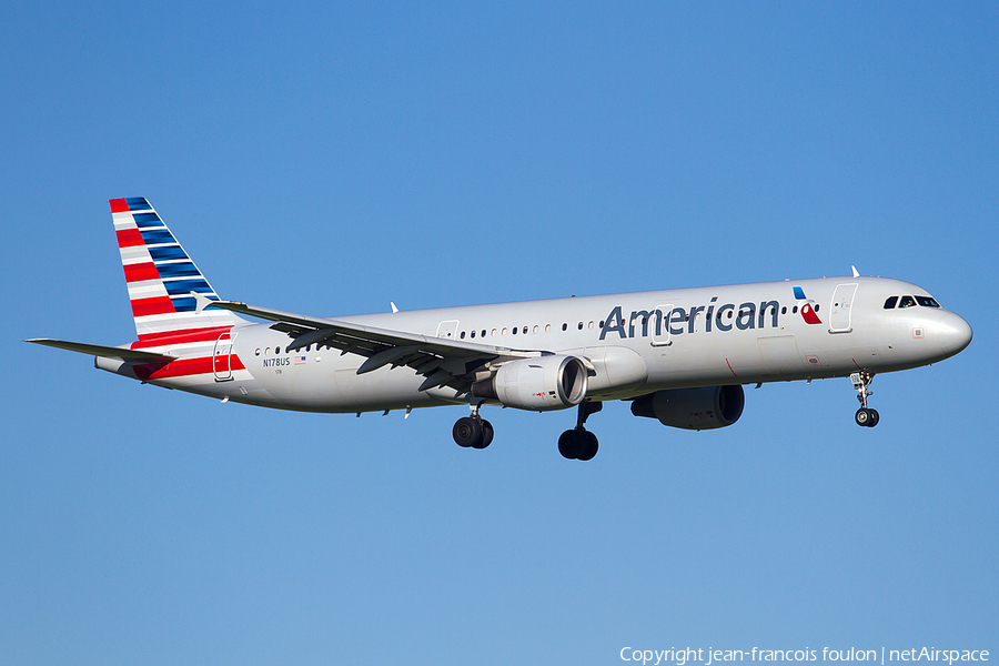 American Airlines Airbus A321-211 (N178US) | Photo 108096