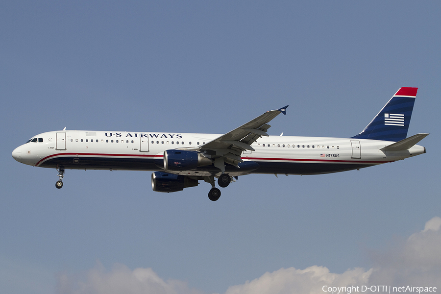 US Airways Airbus A321-211 (N178US) | Photo 339397