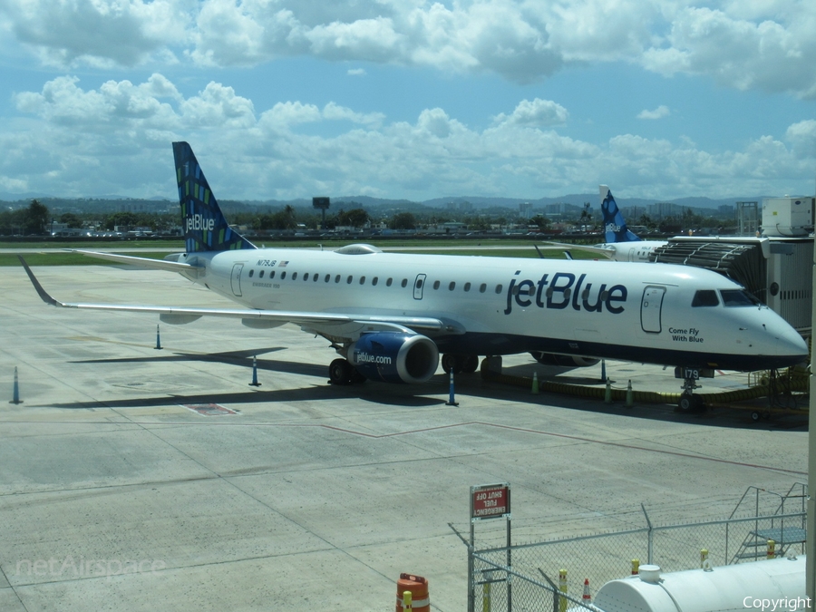 JetBlue Airways Embraer ERJ-190AR (ERJ-190-100IGW) (N179JB) | Photo 410430