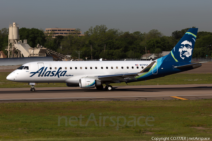 Alaska Airlines (Skywest) Embraer ERJ-175LR (ERJ-170-200LR) (N179SY) | Photo 242892