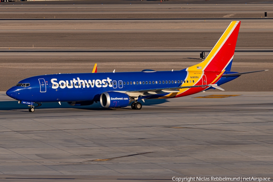Southwest Airlines Boeing 737-8 MAX (N1809U) | Photo 680785