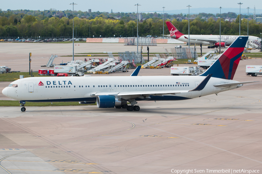 Delta Air Lines Boeing 767-332(ER) (N180DN) | Photo 160617