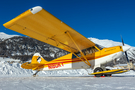 (Private) Aviat A-1C-180 Husky (N180KY) at  Samedan - St. Moritz, Switzerland