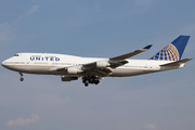 United Airlines Boeing 747-422 (N180UA) at  Frankfurt am Main, Germany