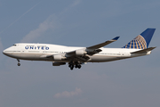 United Airlines Boeing 747-422 (N180UA) at  Frankfurt am Main, Germany