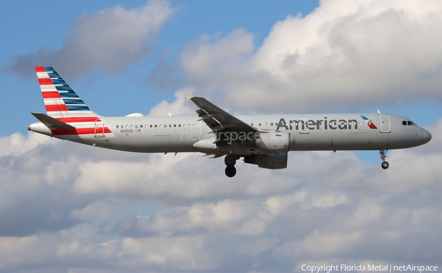 American Airlines Airbus A321-211 (N180US) | Photo 660444