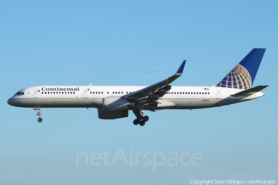 Continental Airlines Boeing 757-224 (N18119) | Photo 16144