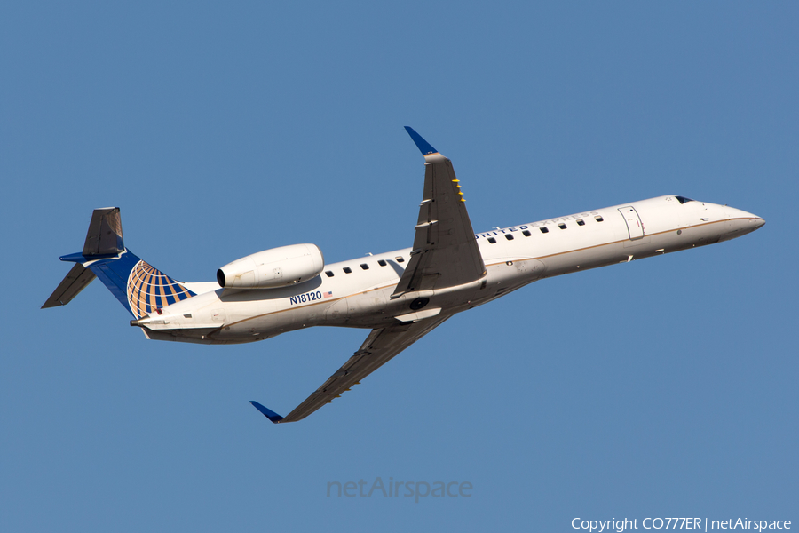 United Express (ExpressJet Airlines) Embraer ERJ-145XR (N18120) | Photo 22624