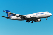 United Airlines Boeing 747-422 (N181UA) at  Frankfurt am Main, Germany