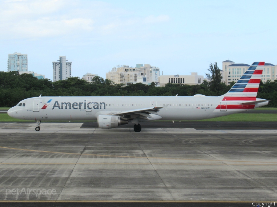 American Airlines Airbus A321-211 (N181UW) | Photo 600097