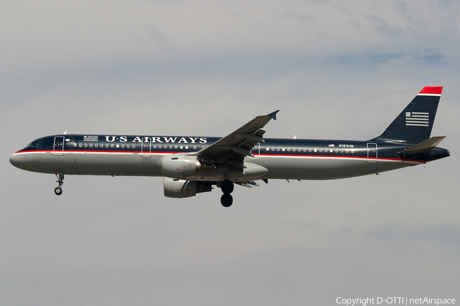 US Airways Airbus A321-211 (N181UW) | Photo 185295